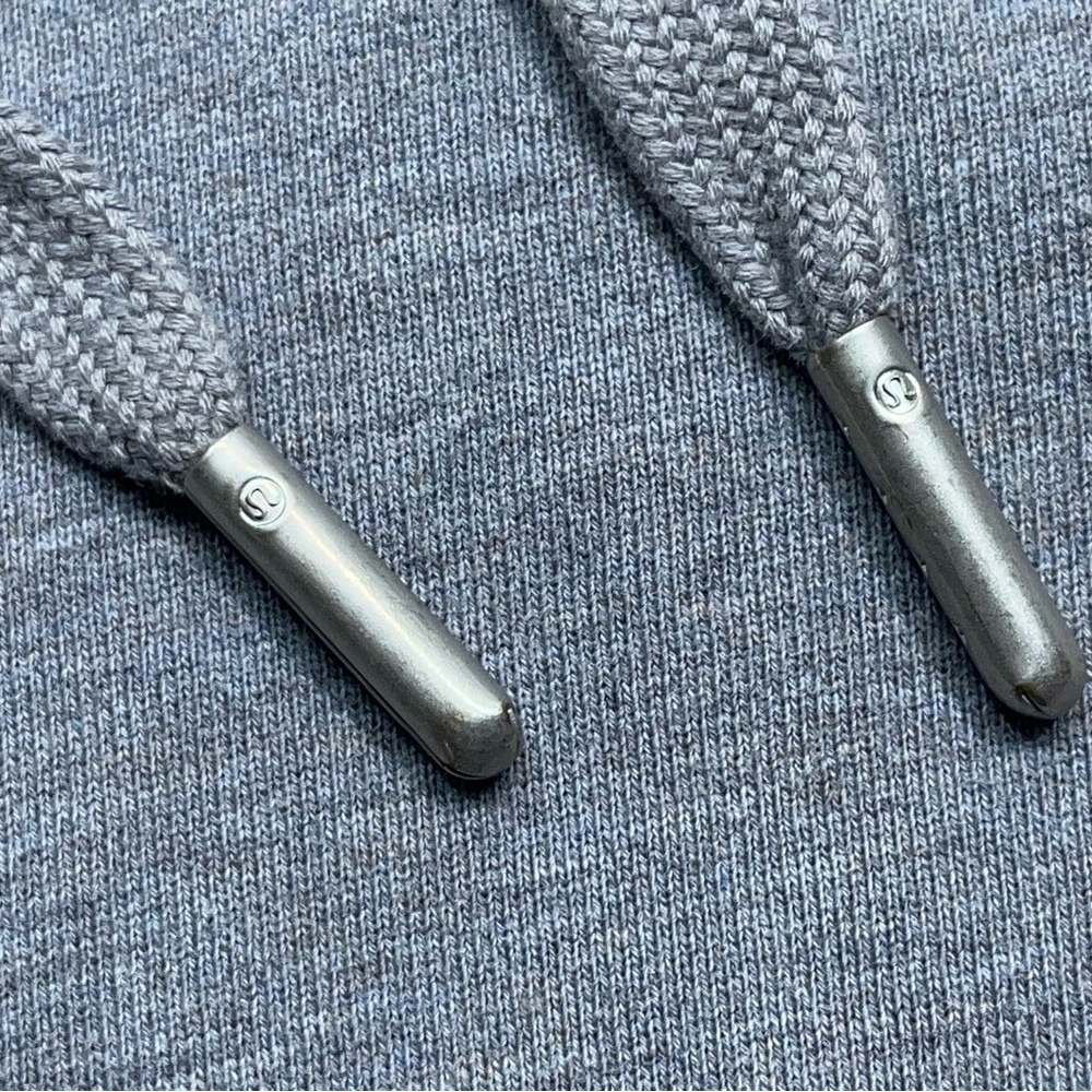 Lululemon Broken Beats Hoodie Womens Size X/S Oversized Cropped In Grey - Picture 8 of 14